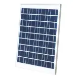 Zestaw solarny fotowoltaiczny 20W 12V (Panel solarny 20W, Regulator napięcia 10A ,Akumulator)