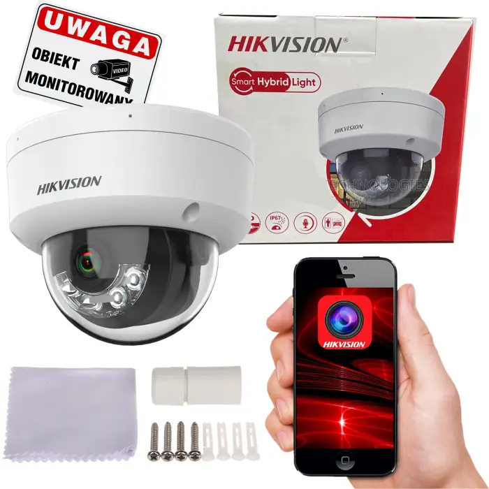 KAMERA WANDALOODPORNA IP DS-2CD1143G2-LIU(2.8MM) Smart Hybrid Light - 3.7 Mpx Hikvision