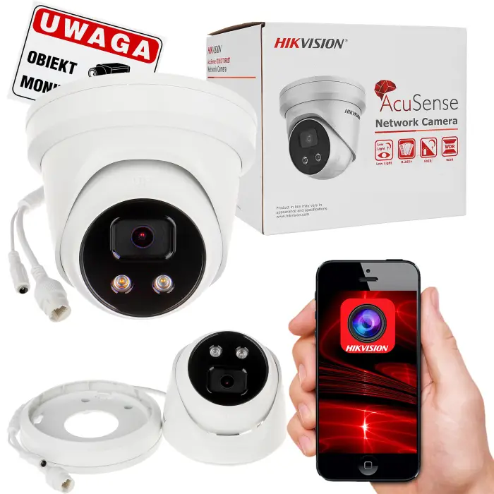 Kamera IP DS-2CD2386G2-I(2.8MM)(C) ACUSENSE - 8.3 Mpx Hikvision