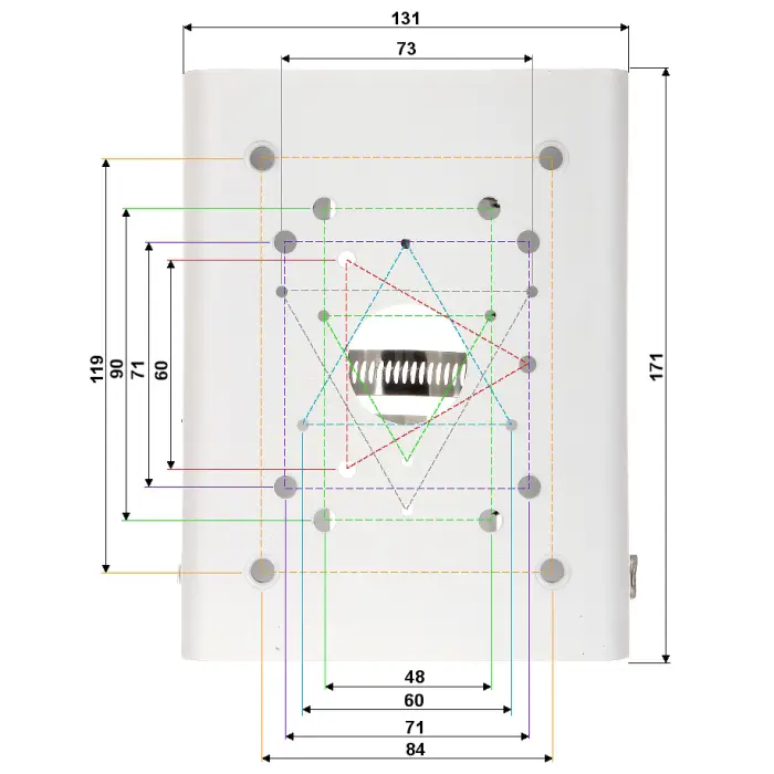 UCHWYT NA SŁUP PFA150-V2 DAHUA