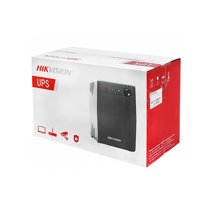 DS-UPS600 - Zasilacz awaryjny UPS, 600VA/360W - Hikvision