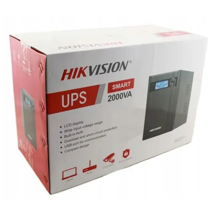 Zasilacz awaryjny UPS DS-UPS2000 - Hikvision