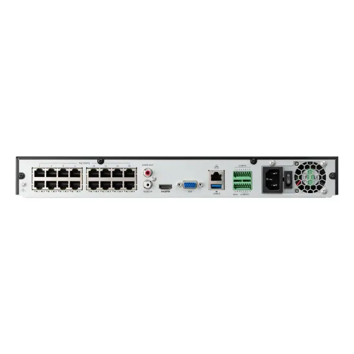 Rejestrator IP BCS-P-NVR1602-A-4K-16P-III 16 kanałowy BCS